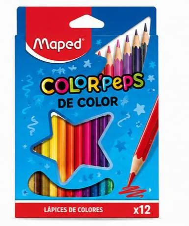 Rangli qalamlarMaped(18 rangColor'Peps) 832063