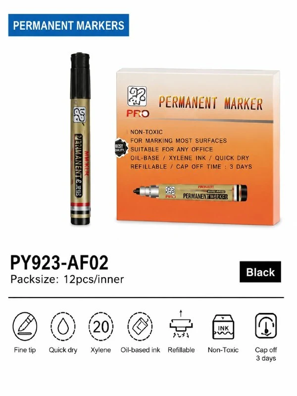 Doimiy marker qora