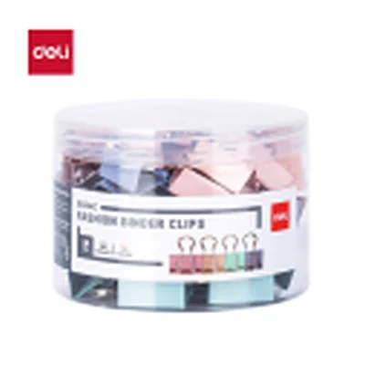 Qogoz qisqichi rangli 25 mm (48 dona), Morandi Deli E8554C