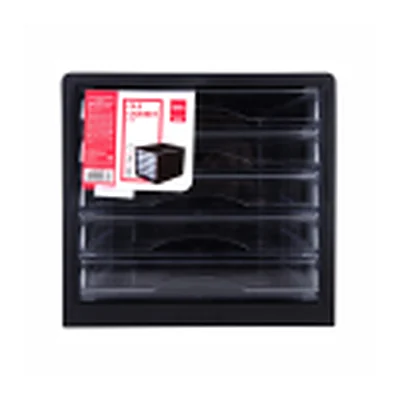 Fayl-kabinet 5 yarusli shaffof, Deli E9775