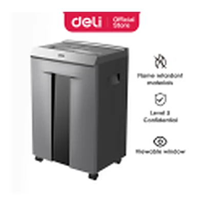 Qogoz yoq qilgich, Deli ET096(16 varaq.30 litr.60 min.P5. 2*12 mm)
