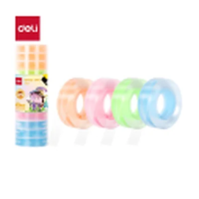 Skotch rangli (12mm*30y*38μm) Deli EA690