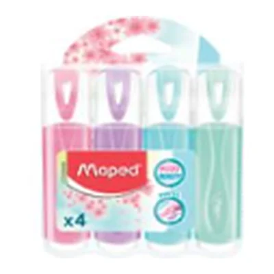 Matn markeri Maped 4 rang. pastel 742546