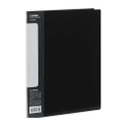 Prujinali skorosshivatelli papka STAMM "standart " A4, 17 mm, 700 mkm, plastik, qora