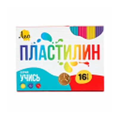 Plastilin "Leo " "o'rgan " klassik plastilin LNMC-0116 320 g (karton qadoqda) 16 rang
