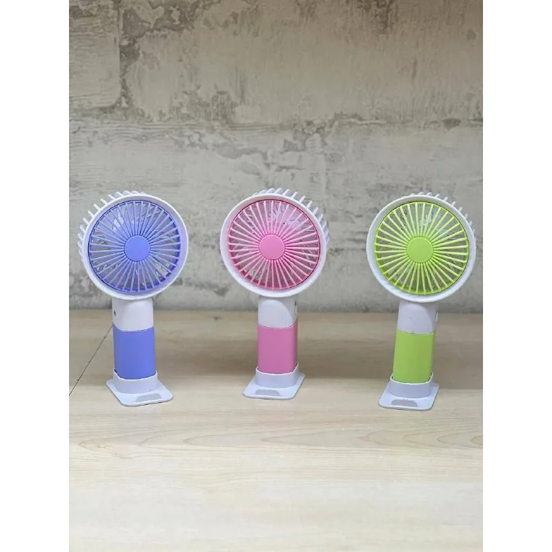 Ventilyator, mini-ventilyator, USB zaryad bilan, simsiz, ixcham, shovqinsiz