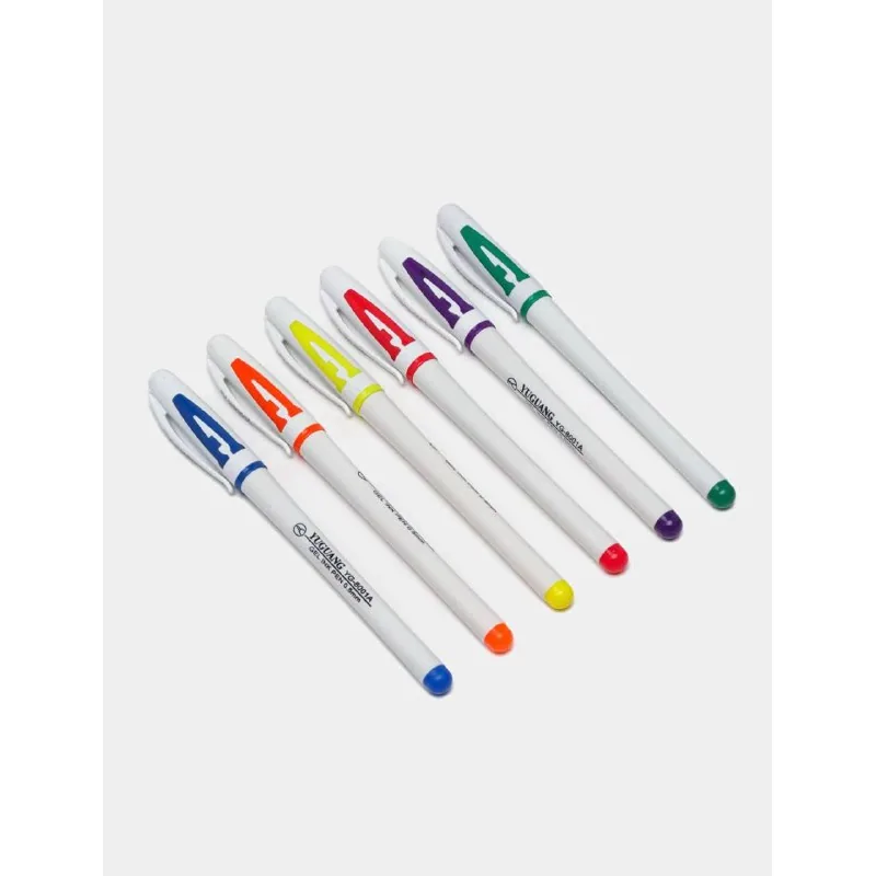 Gel ruchkalar to'plami, 0.5 mm