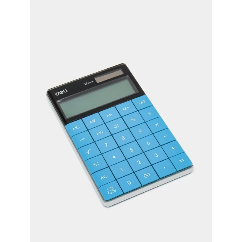 Kalkulyator Deli E1589, 12 raqam, 164.6*129.9*14.6 mm