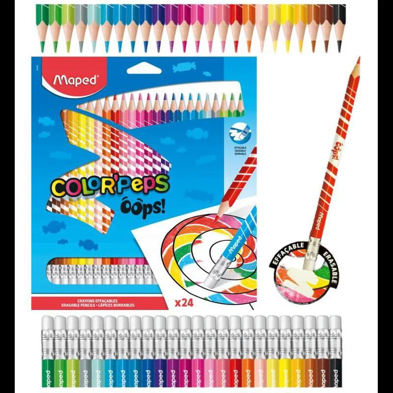 Maped. Rangli qalami 24 xil rangda